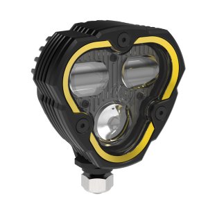 Jeep Wrangler JL Fog Light Kit - Front - KC HiLiTES - FLEX ERA 3 Dual Mode SAE - `10-`24